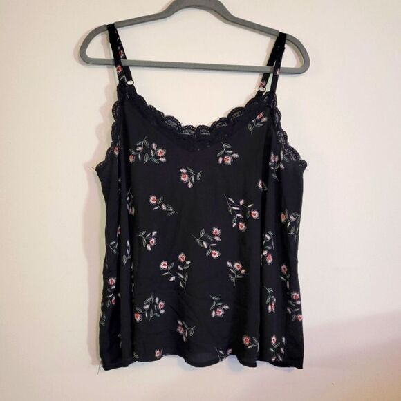 TORRID FLORAL PRINT SEXY STRAP TOP SIZE 00 - Picture 1 of 5